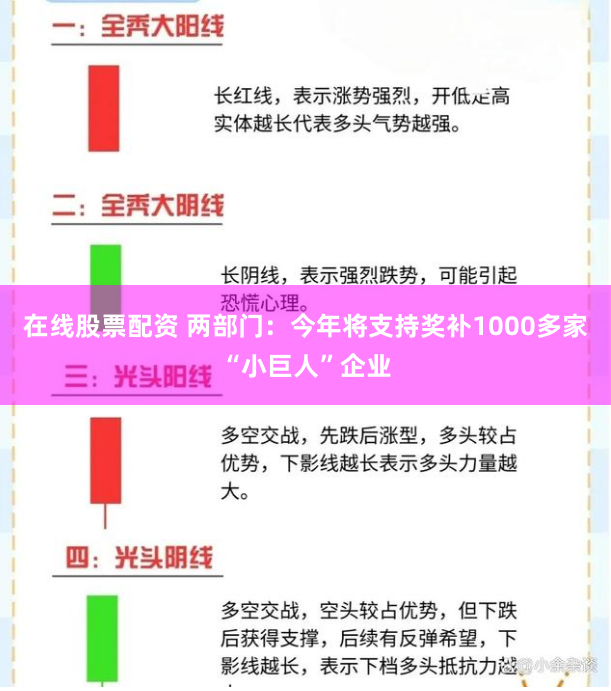 在线股票配资 两部门：今年将支持奖补1000多家“小巨人”企业