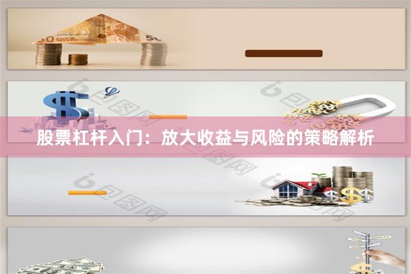 股票杠杆入门：放大收益与风险的策略解析